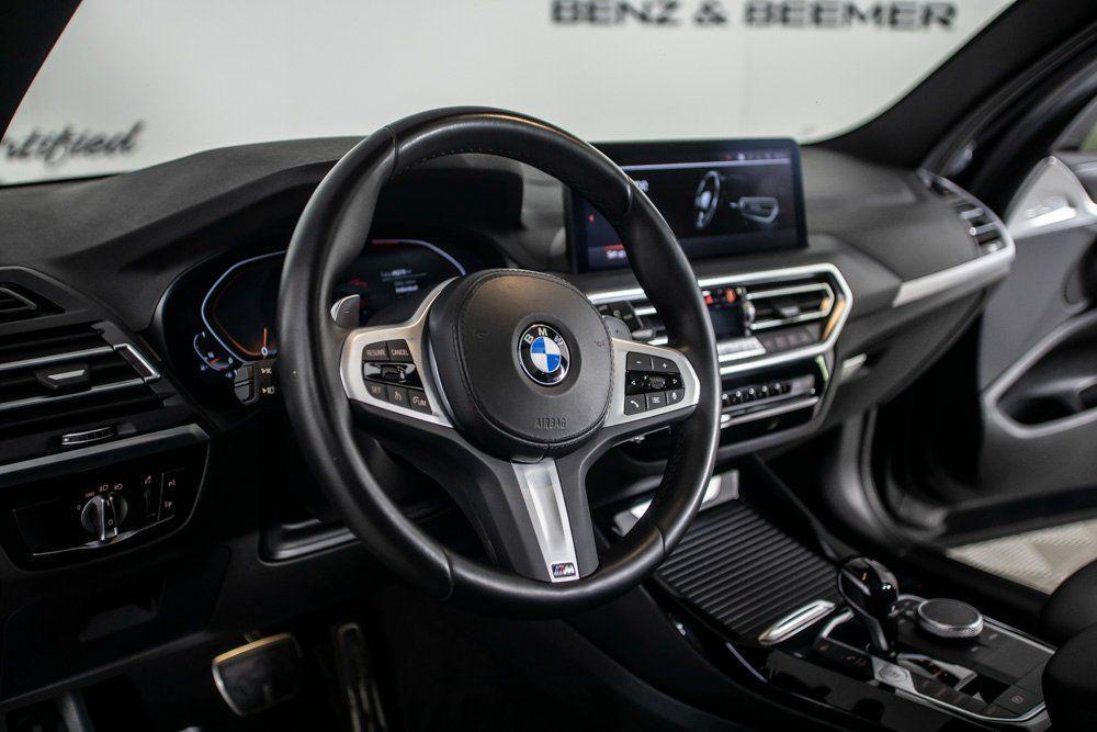 used 2022 BMW X3 car, priced at $29,800