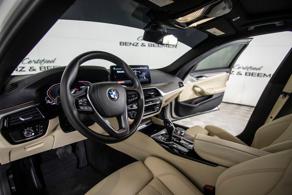used 2021 BMW 530 car, priced at $29,800
