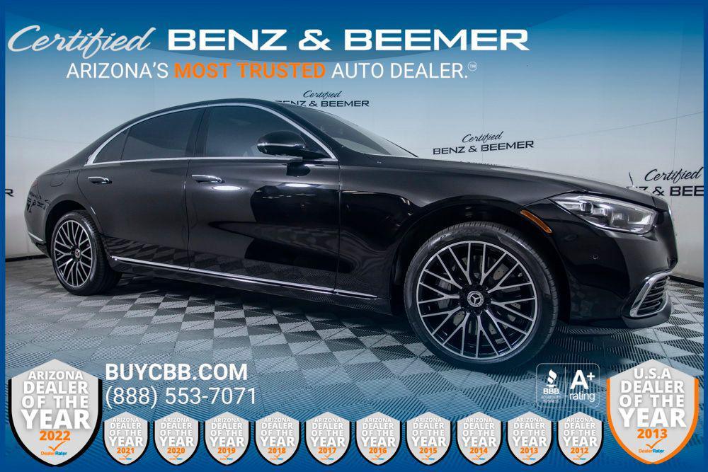 used 2023 Mercedes-Benz S-Class car, priced at $88,000