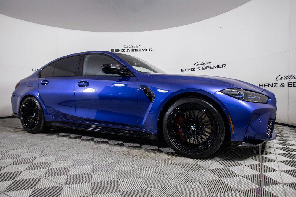used 2024 BMW M3 car, priced at $89,500