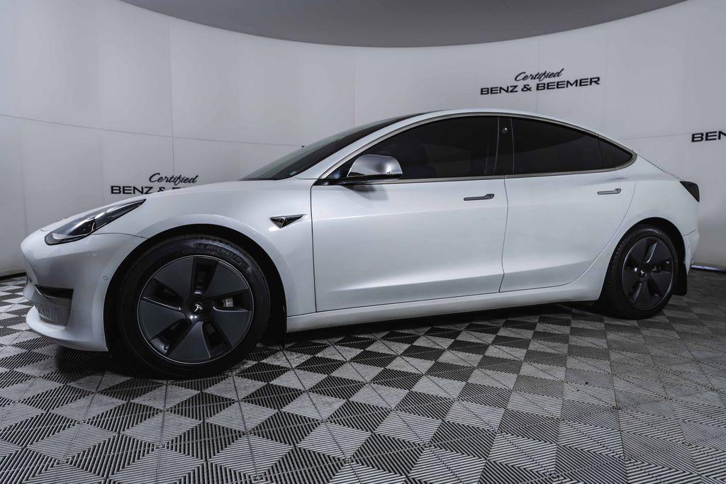 used 2021 Tesla Model 3 car, priced at $18,000