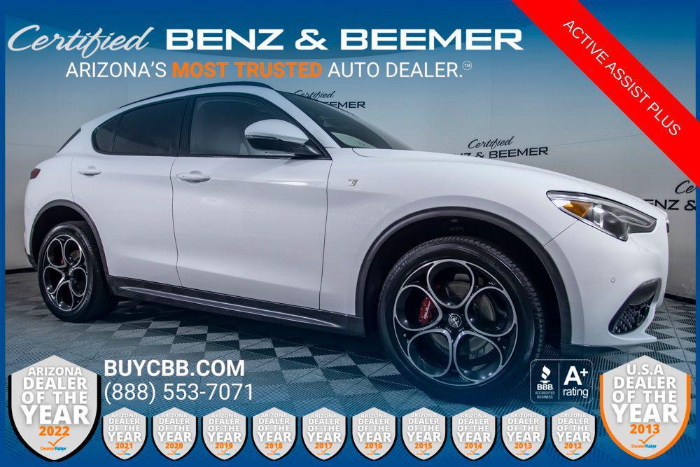 used 2022 Alfa Romeo Stelvio car, priced at $23,700
