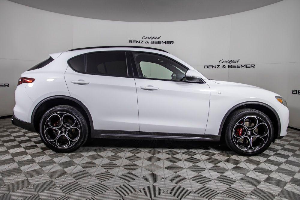 used 2022 Alfa Romeo Stelvio car, priced at $24,000