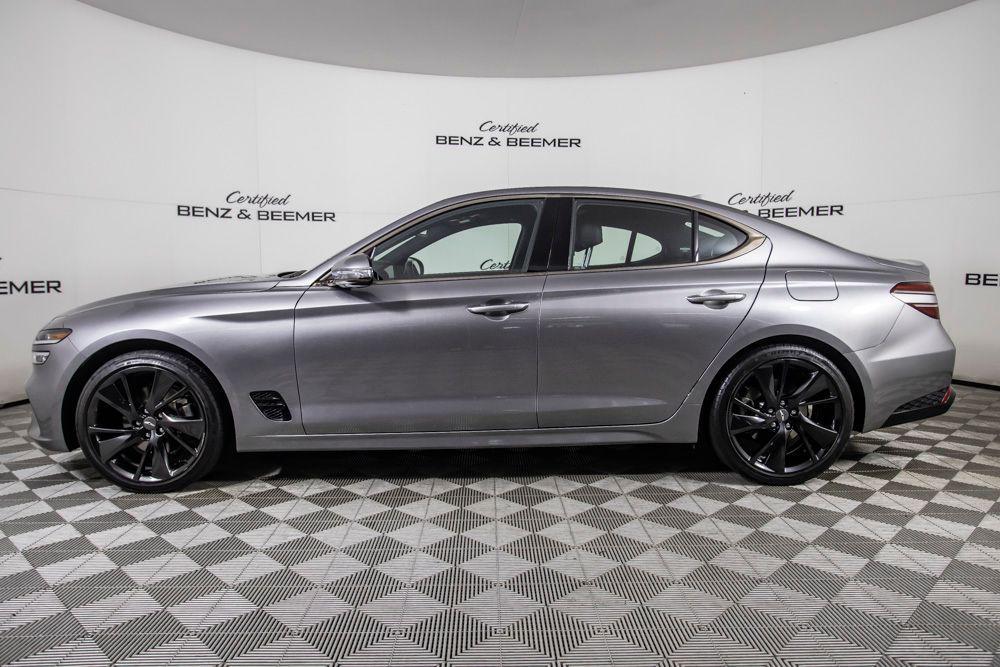 used 2023 Genesis G70 car, priced at $33,500