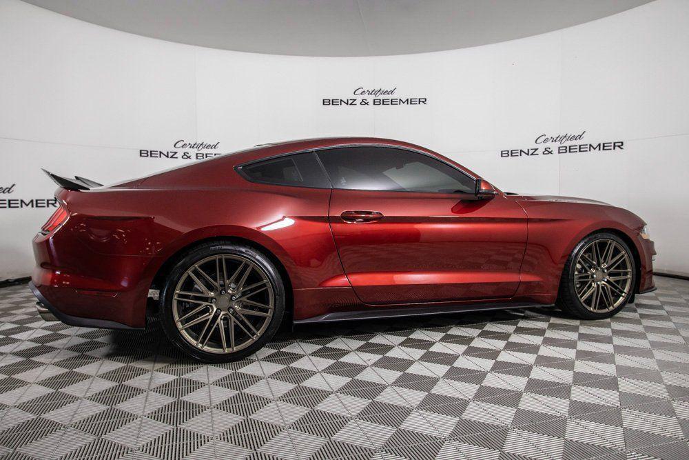 used 2018 Ford Mustang car, priced at $21,000