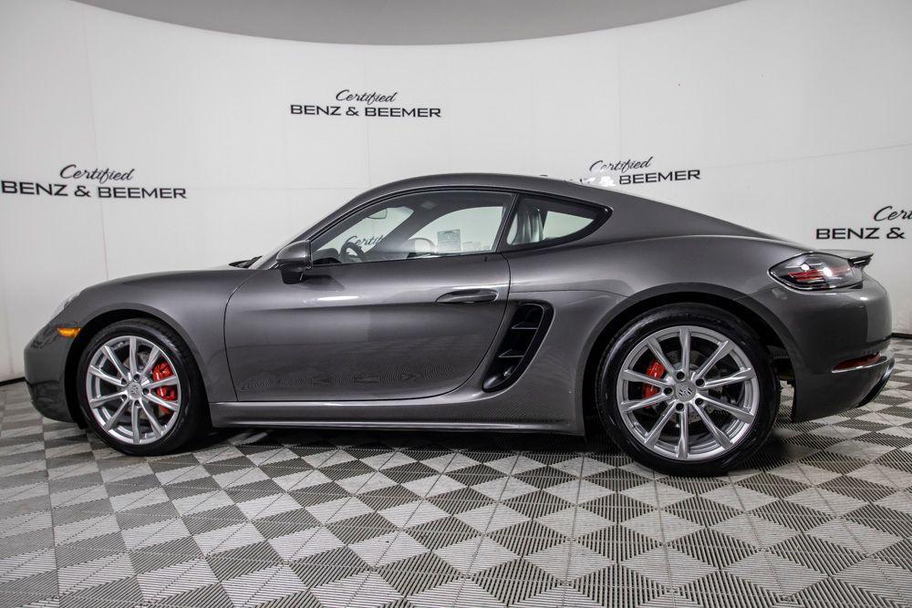 used 2024 Porsche 718 Cayman car, priced at $85,500