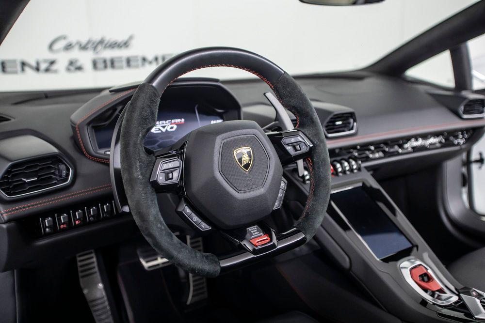 used 2020 Lamborghini Huracan EVO car, priced at $293,000