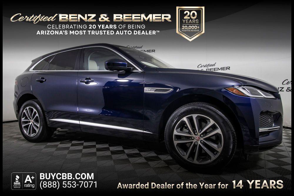 used 2021 Jaguar F-PACE car, priced at $33,099