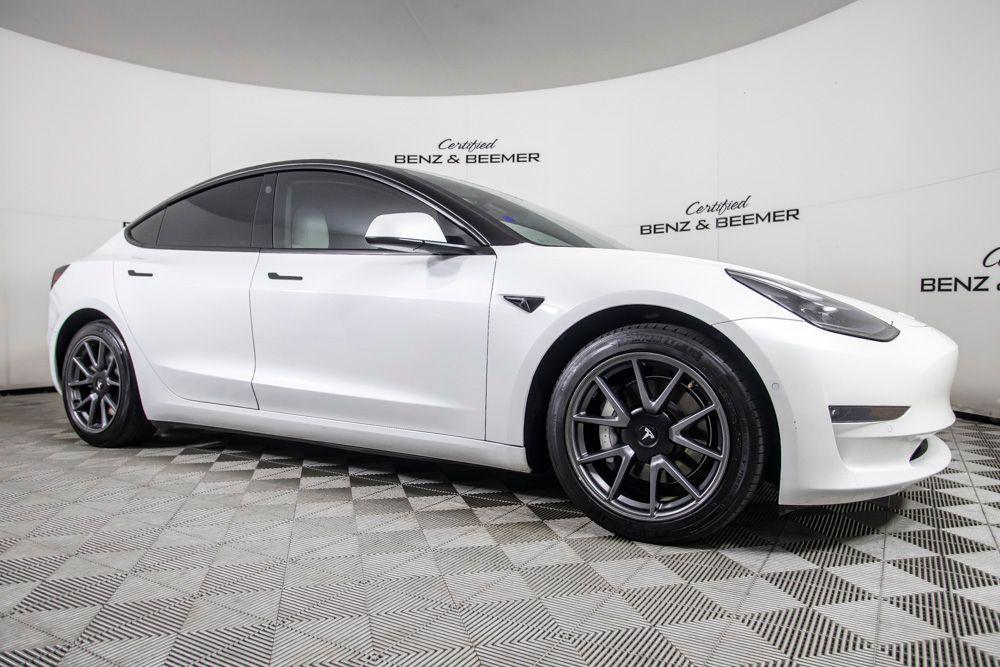used 2022 Tesla Model 3 car, priced at $25,000