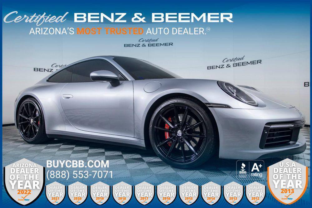 used 2020 Porsche 911 car, priced at $122,000