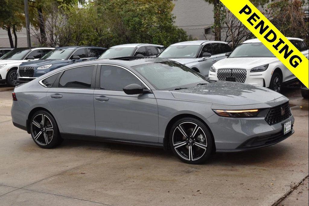 used 2024 Honda Accord Hybrid car, priced at $24,950