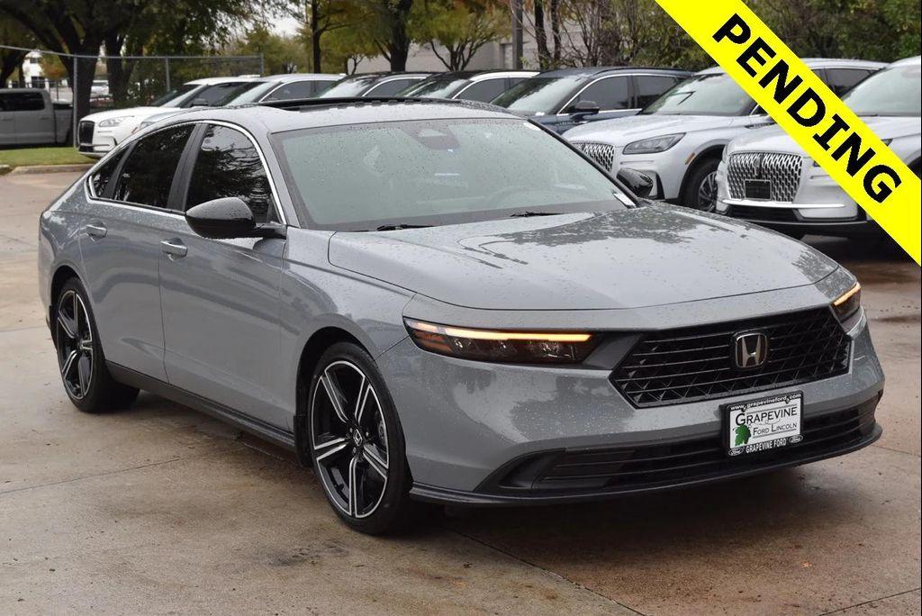 used 2024 Honda Accord Hybrid car, priced at $24,950