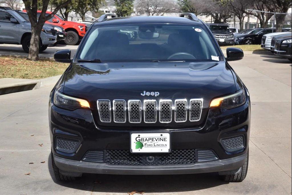 used 2021 Jeep Cherokee car, priced at $17,321