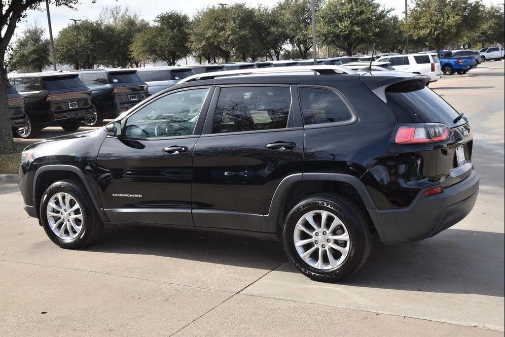 used 2021 Jeep Cherokee car, priced at $17,321