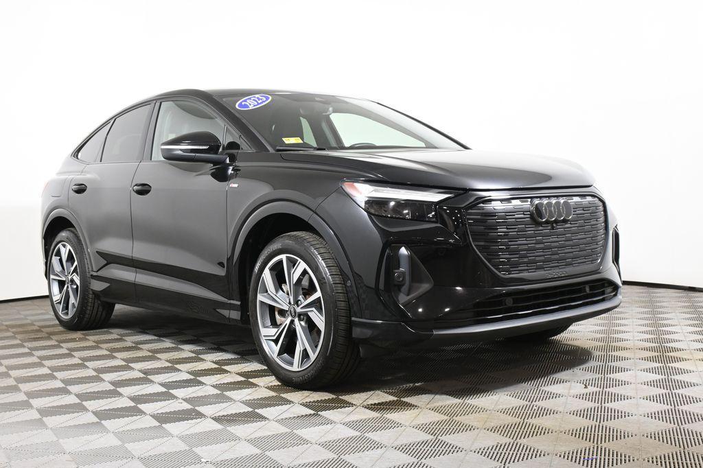 used 2023 Audi Q4 e-tron Sportback car, priced at $26,400