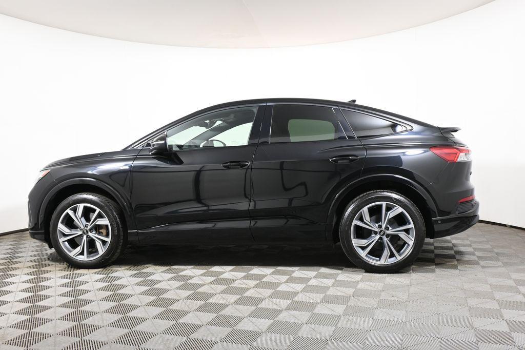 used 2023 Audi Q4 e-tron Sportback car, priced at $26,400