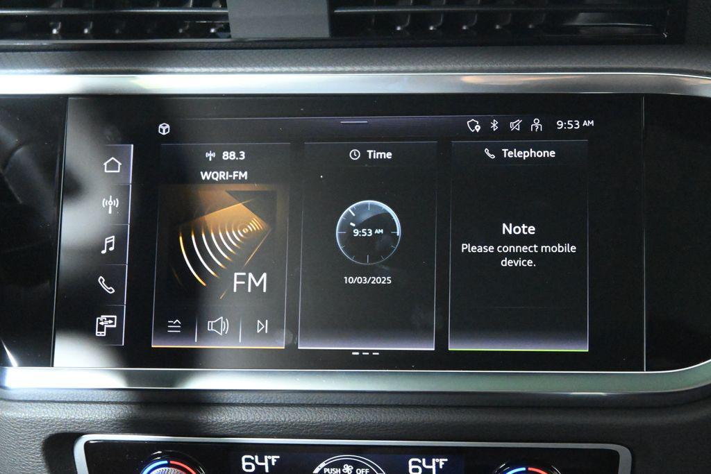 new 2025 Audi Q3 car, priced at $44,310