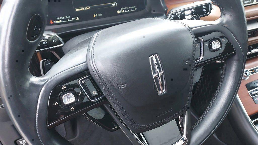 used 2021 Lincoln Aviator car, priced at $28,000