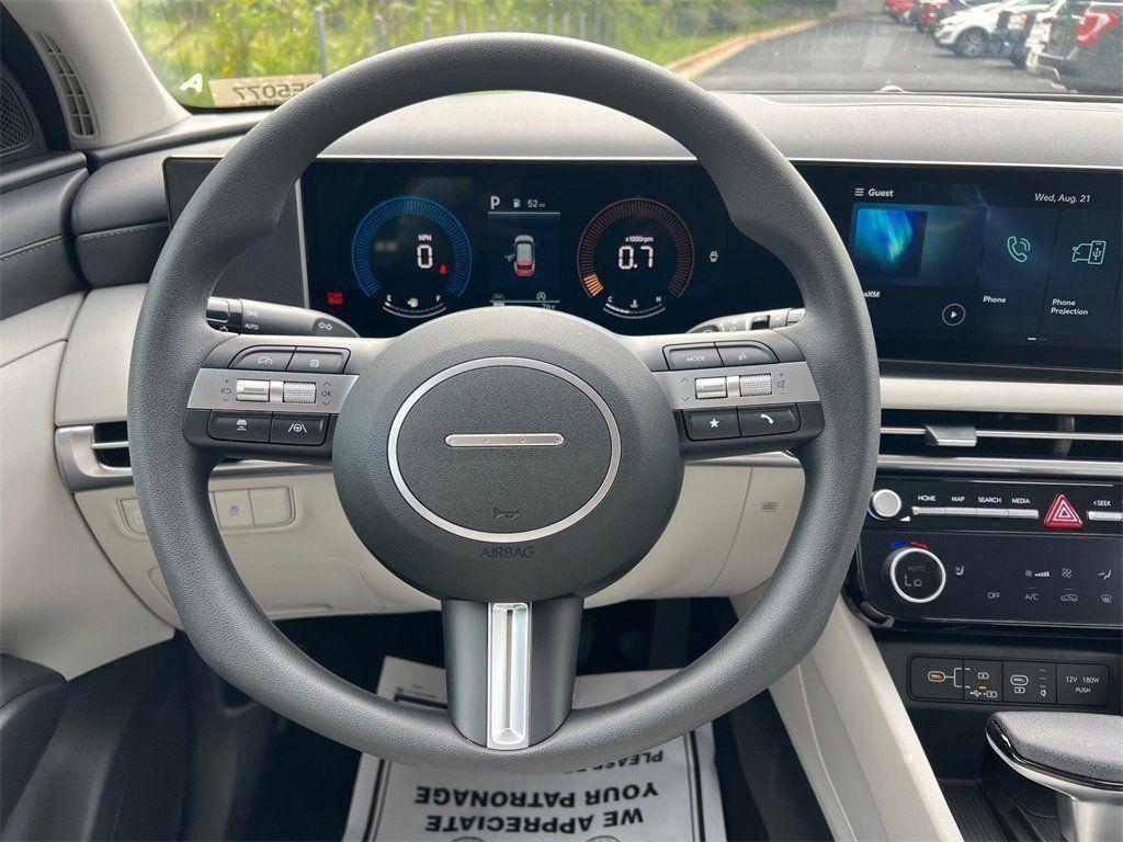 new 2025 Hyundai Tucson car, priced at $30,500