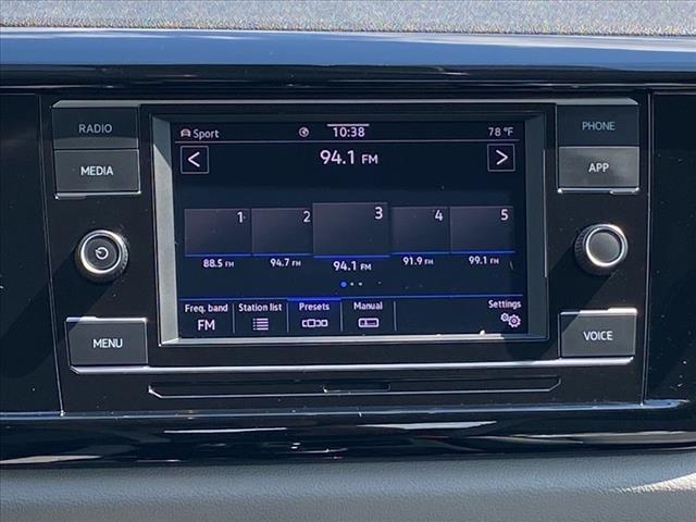 used 2023 Volkswagen Taos car, priced at $20,000