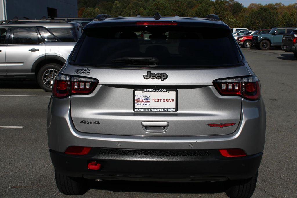 used 2023 Jeep Compass car, priced at $18,999