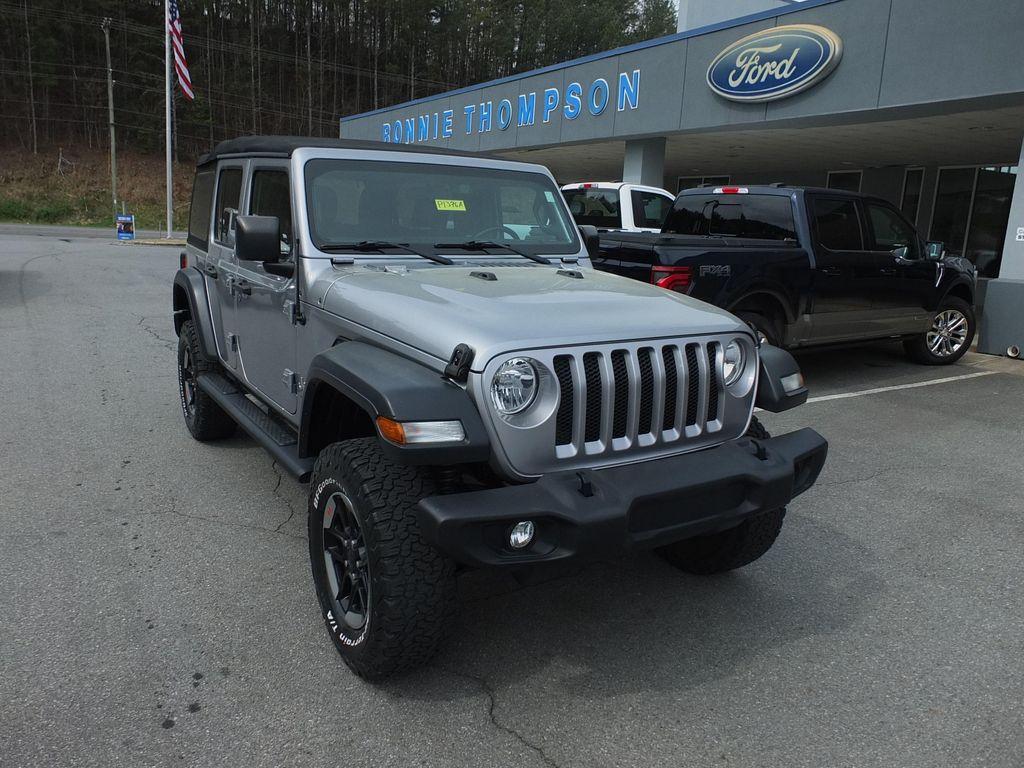 used 2018 Jeep Wrangler Unlimited car, priced at $20,469