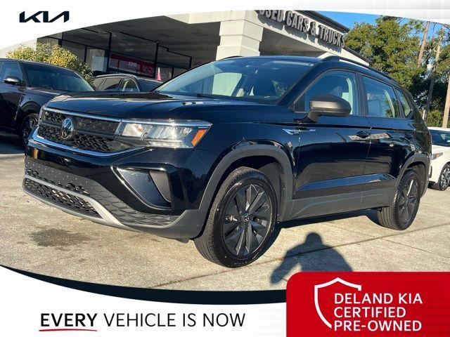 used 2024 Volkswagen Taos car, priced at $16,590