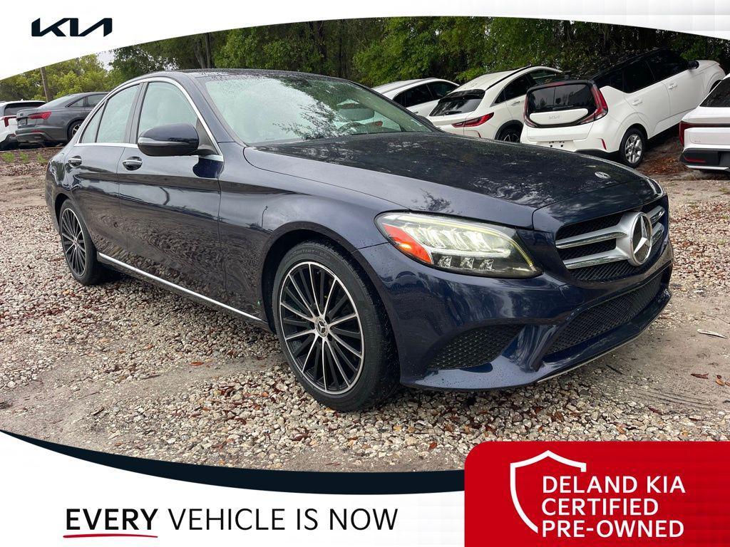 used 2021 Mercedes-Benz C-Class car, priced at $25,869