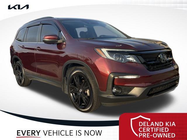 used 2022 Honda Pilot car, priced at $27,399