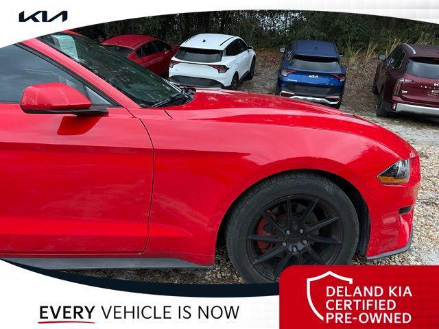 used 2018 Ford Mustang car, priced at $17,296