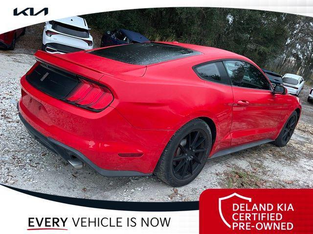 used 2018 Ford Mustang car, priced at $17,296