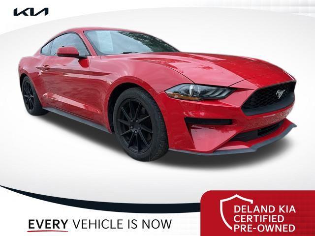 used 2018 Ford Mustang car, priced at $17,296