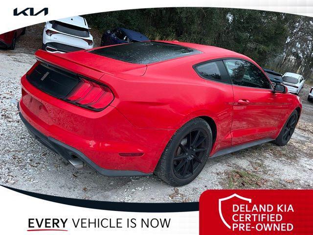 used 2018 Ford Mustang car, priced at $17,296
