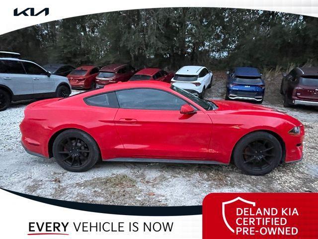 used 2018 Ford Mustang car, priced at $17,296