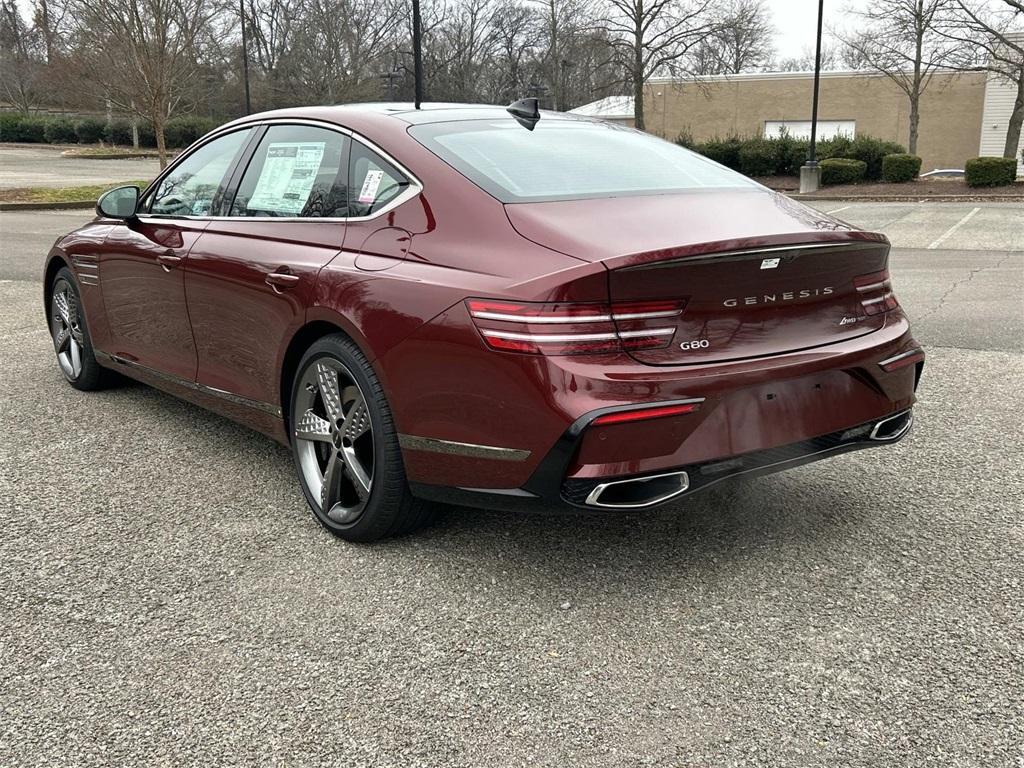 new 2026 Genesis G80 car, priced at $81,655