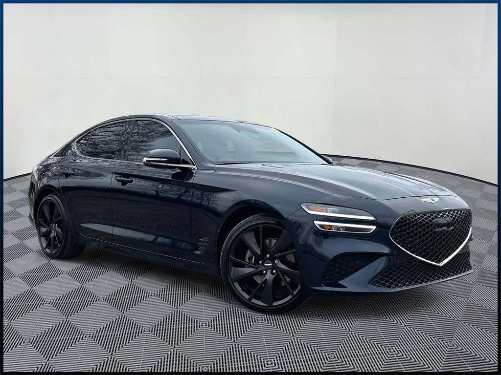used 2023 Genesis G70 car, priced at $30,901