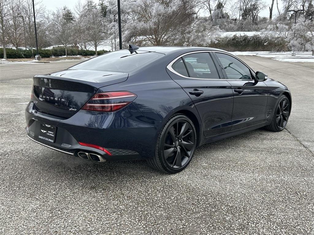 used 2023 Genesis G70 car, priced at $30,901