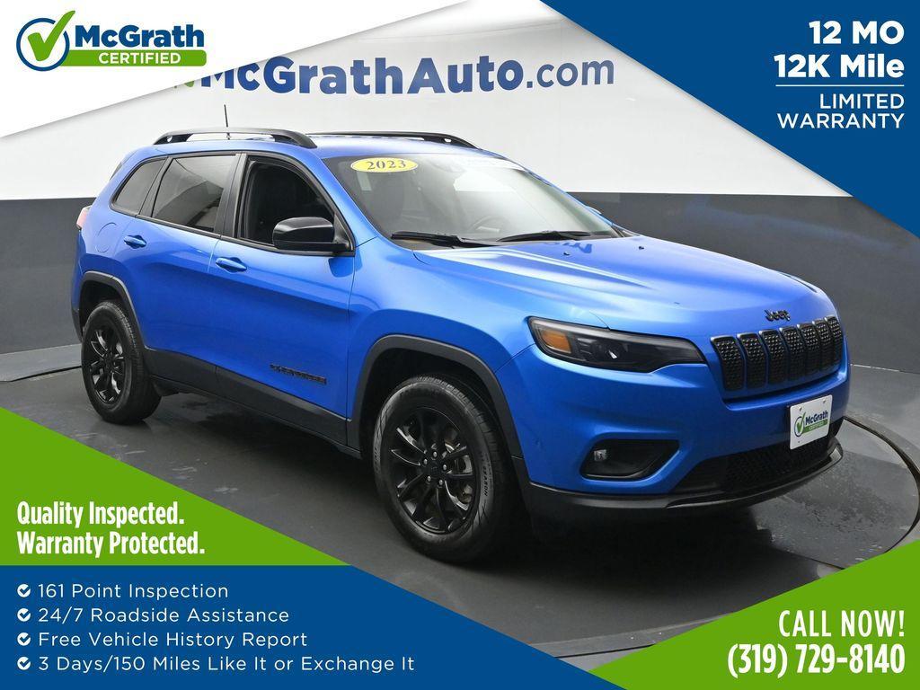 used 2023 Jeep Cherokee car, priced at $21,581