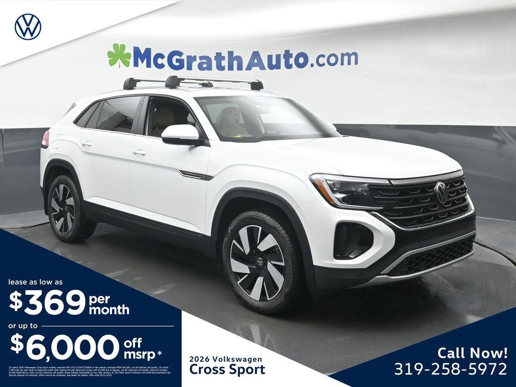 new 2026 Volkswagen Atlas Cross Sport car, priced at $43,235