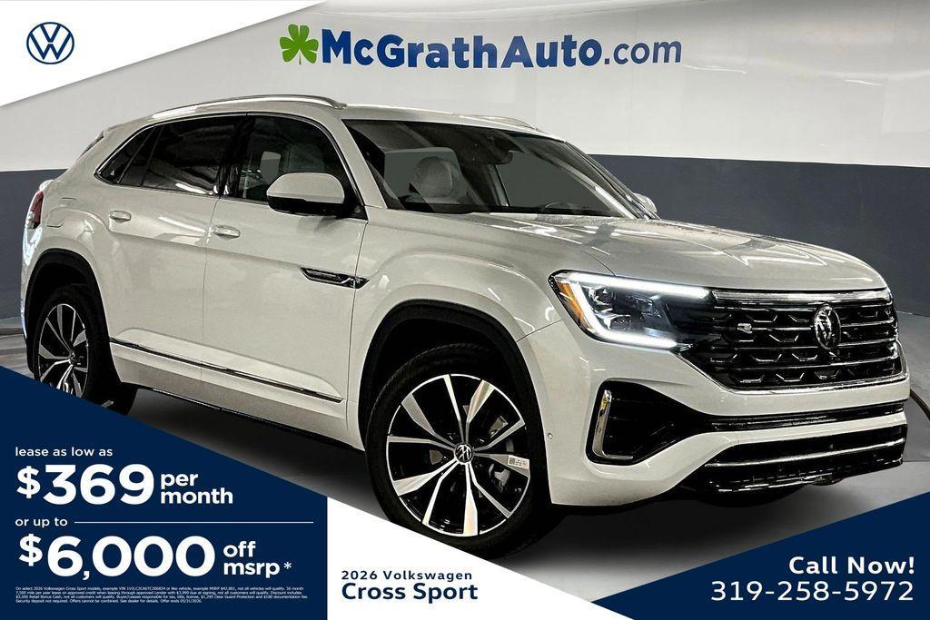 new 2026 Volkswagen Atlas Cross Sport car, priced at $52,143