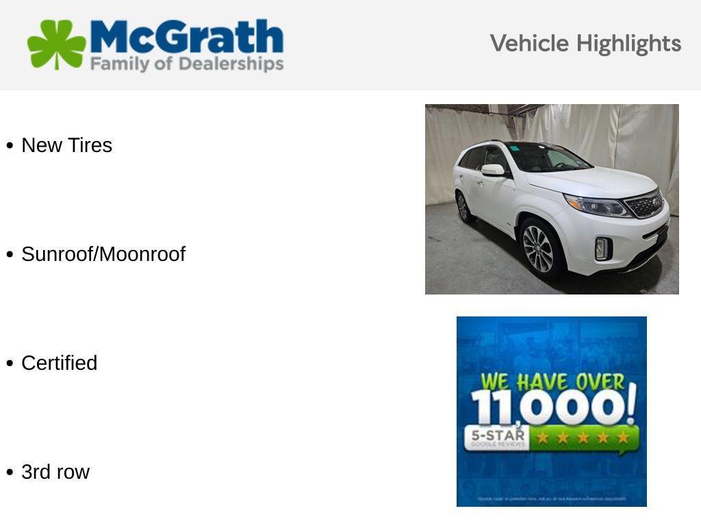 used 2014 Kia Sorento car, priced at $12,000