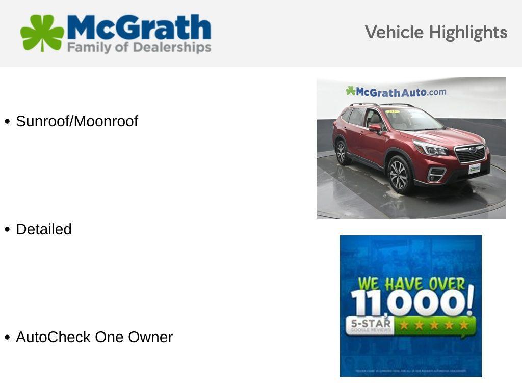 used 2020 Subaru Forester car, priced at $25,000