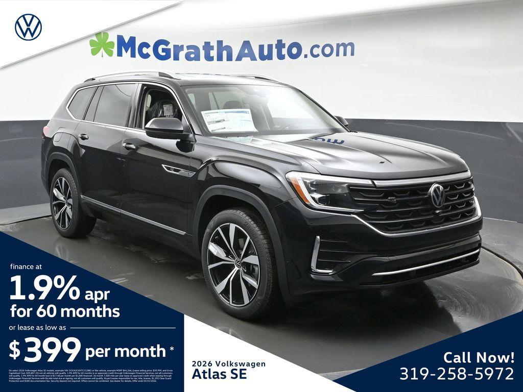 new 2026 Volkswagen Atlas car, priced at $51,361