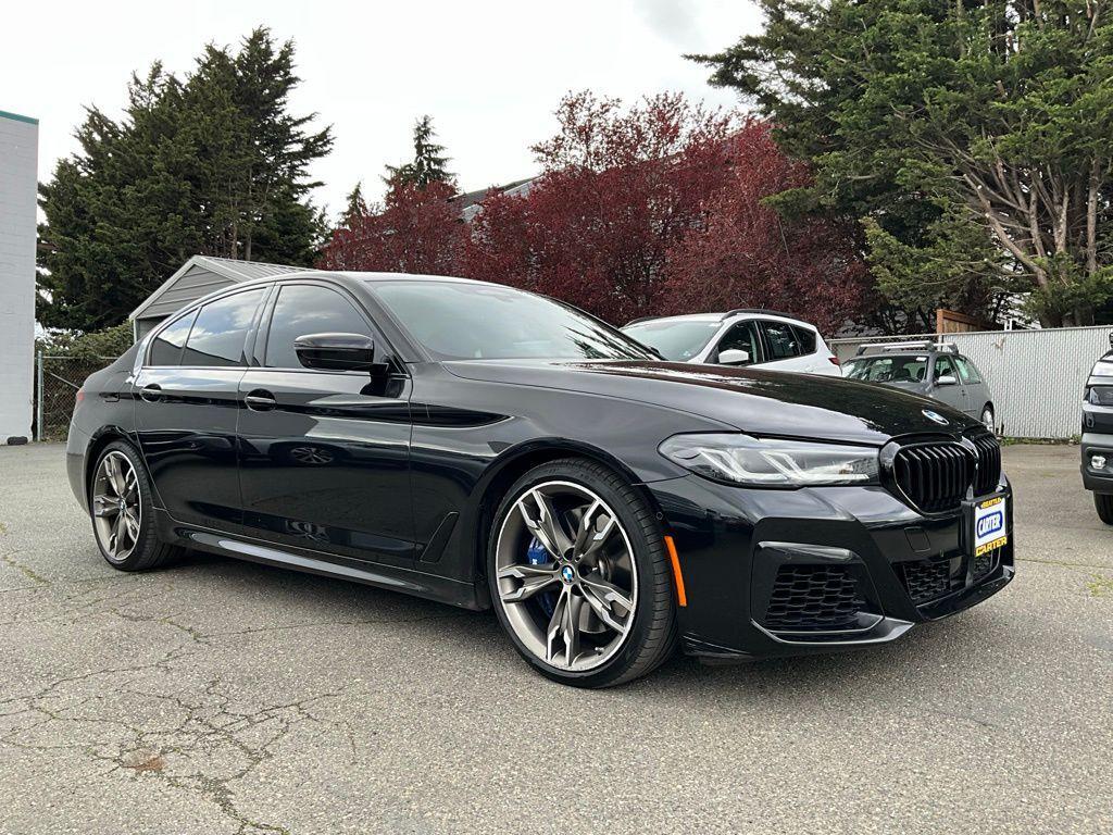 used 2021 BMW M550 car, priced at $48,799