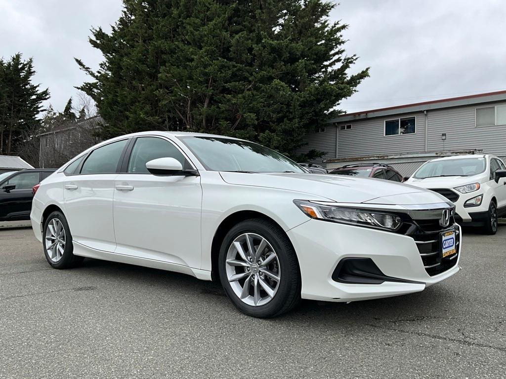 used 2021 Honda Accord car, priced at $23,504
