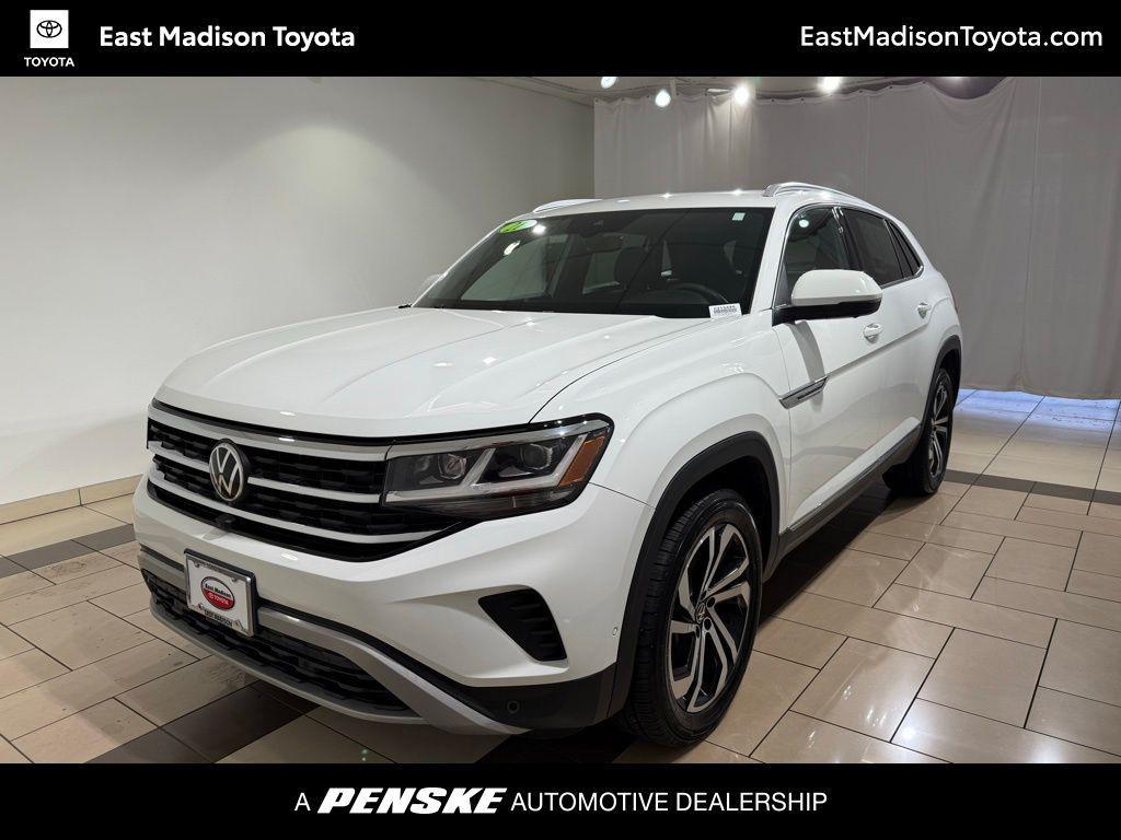 used 2021 Volkswagen Atlas Cross Sport car, priced at $16,418