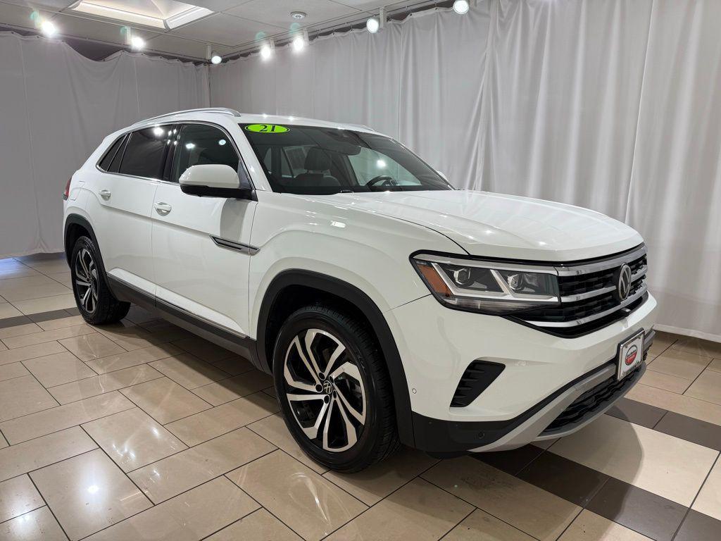 used 2021 Volkswagen Atlas Cross Sport car, priced at $16,418