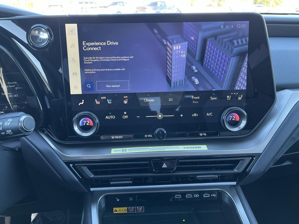 new 2026 Lexus TX 500h car, priced at $78,515