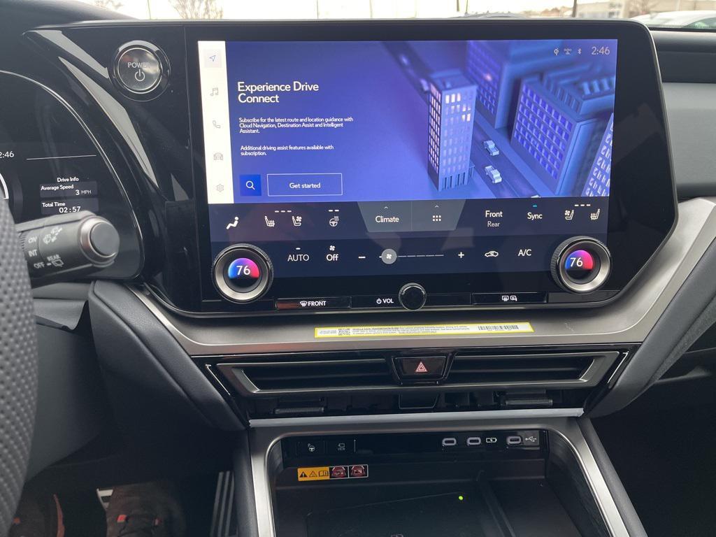 new 2026 Lexus TX 500h car, priced at $75,158