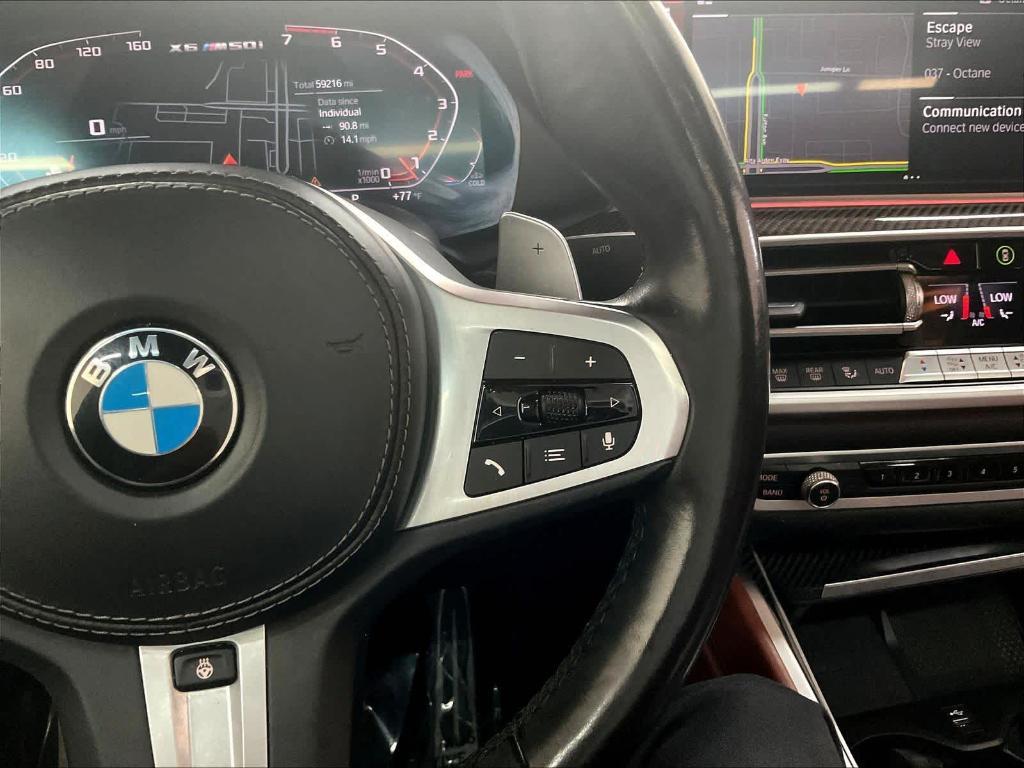 used 2022 BMW X6 car, priced at $47,081